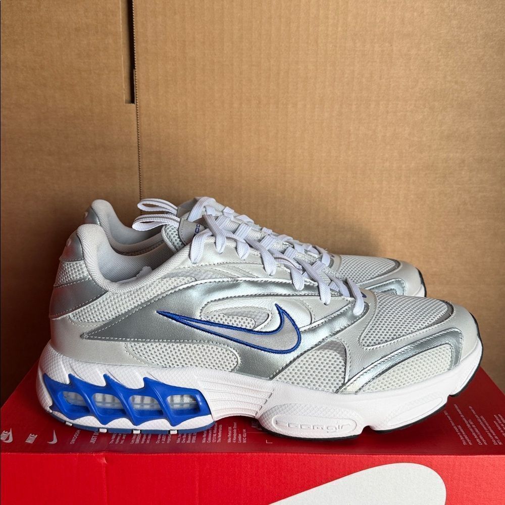 Nike Zoom Air Fire Metallic Silver DX3217-043 Women’s Size 12